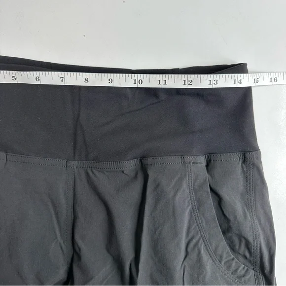 prAna Summit Joggers Black Size Medium Women’s Active Hiking Pants Athleisure - Picture 8 of 12